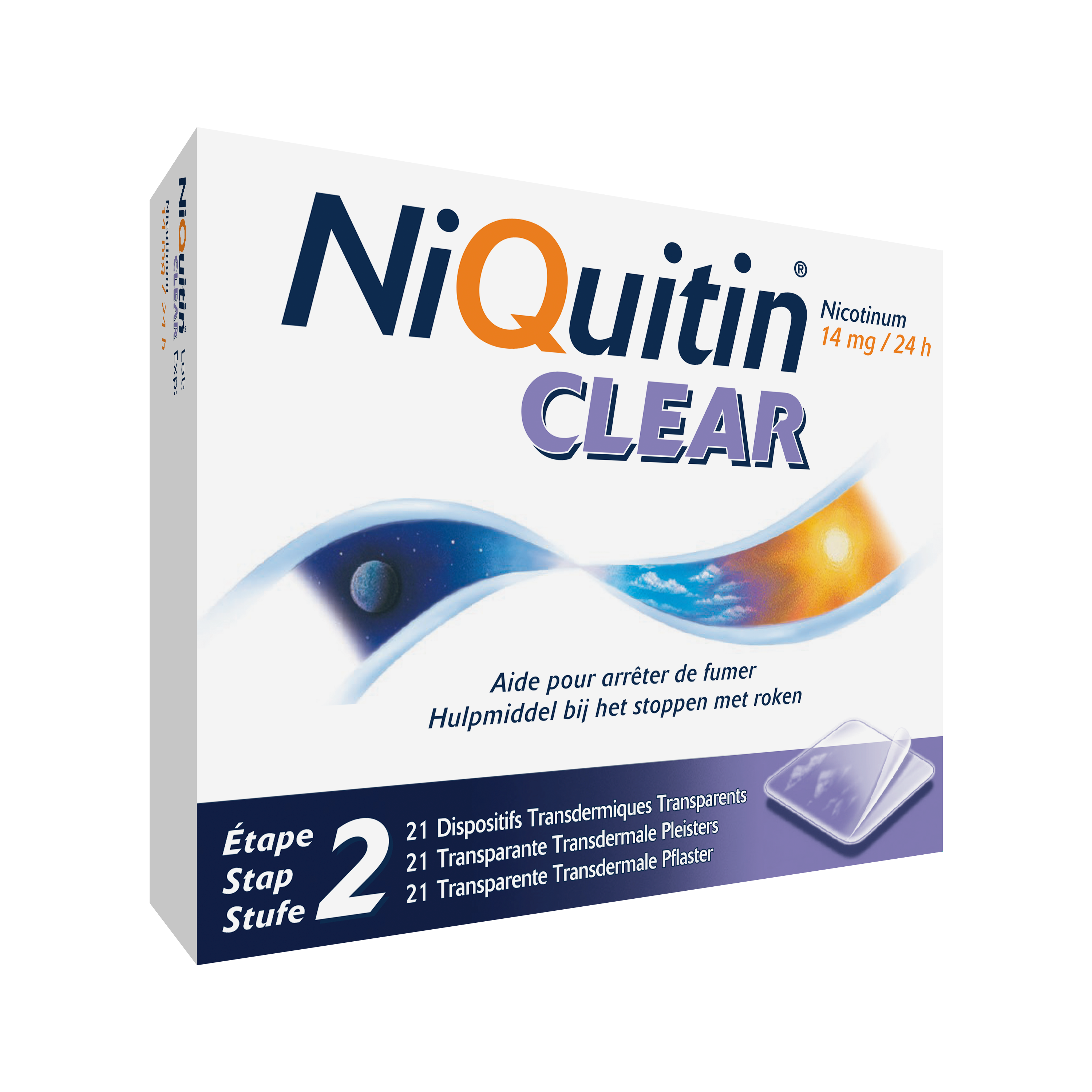 Clone of NiQuitin® Clear Patch/ 14mg(fr)